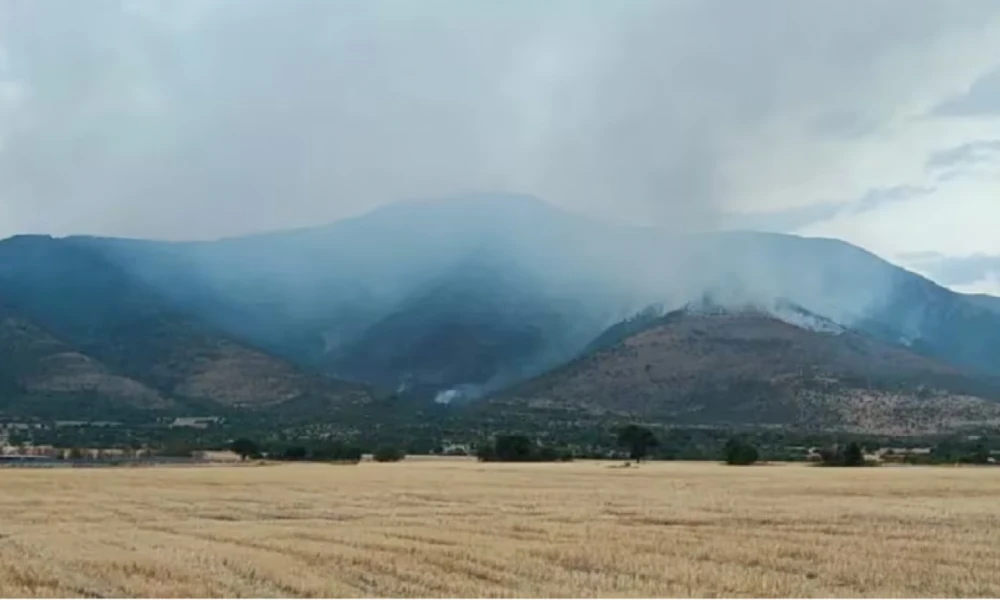 Φωτιά στο όρος Όρβηλος Σερρών: Έντονες αντιδράσεις στους κατοίκους λόγω της συνεχιζόμενης επί 27 ημέρες πυρκαγιάς